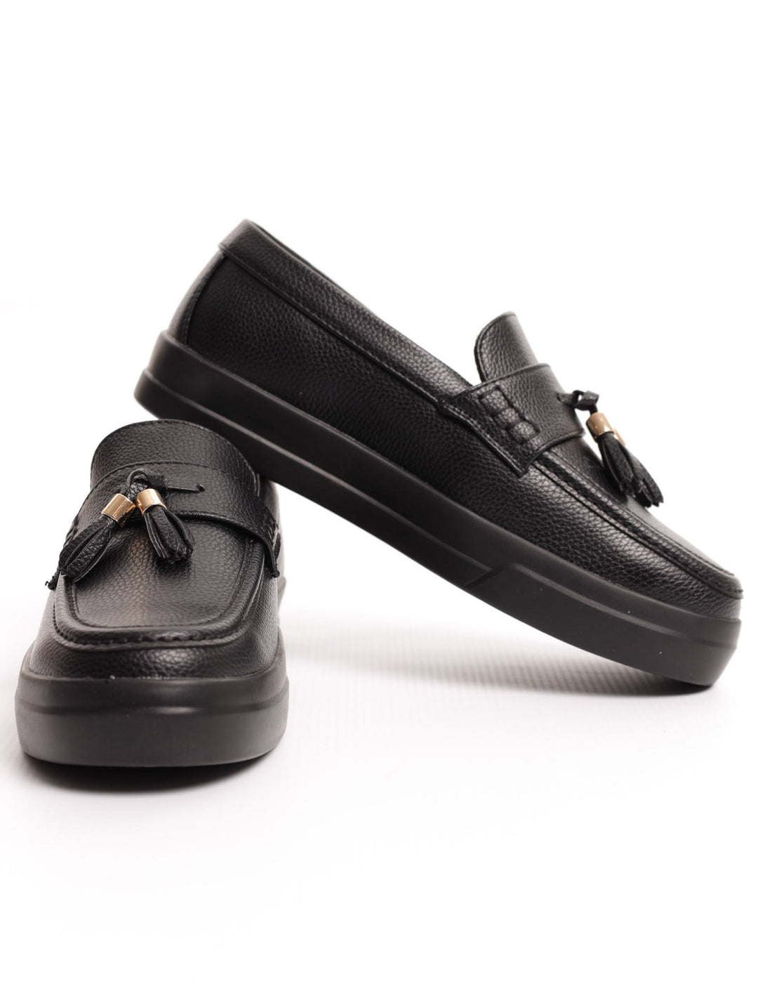 Men's J Tassel Shoe - Black