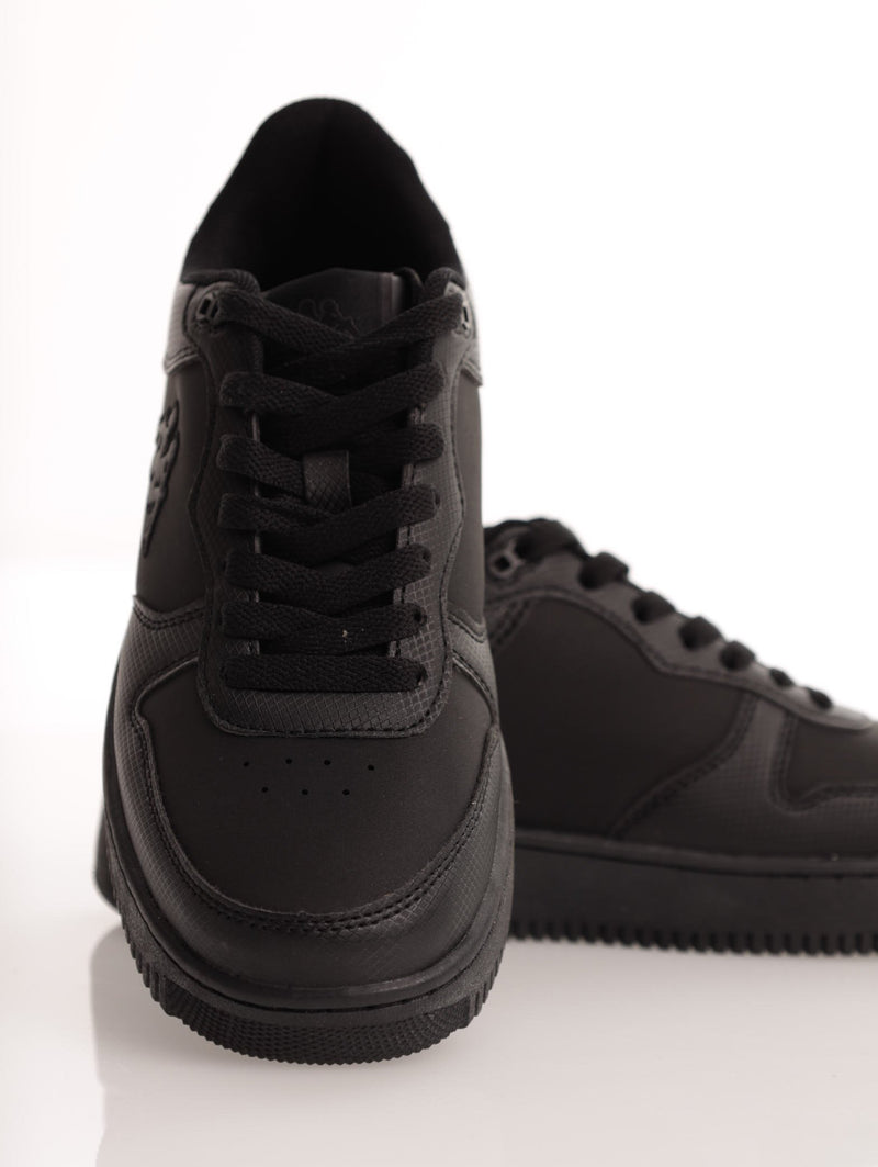 Logo Maserta Sneaker - Black