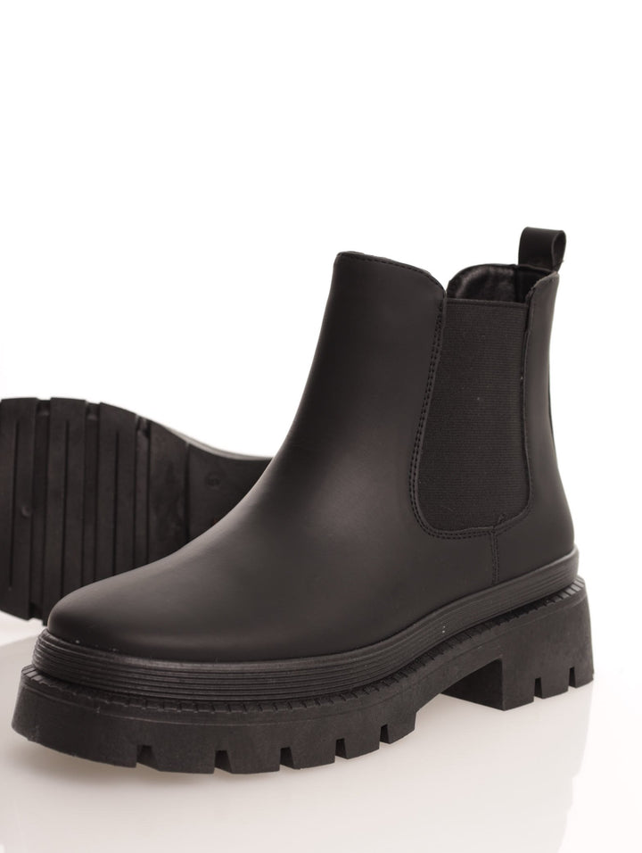 Ladies Ankle Chelsea Boot - Black