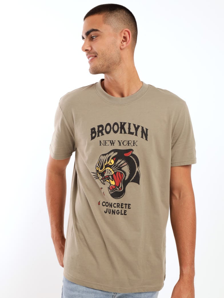 Men's Tyga Brooklyn Tee - Khaki