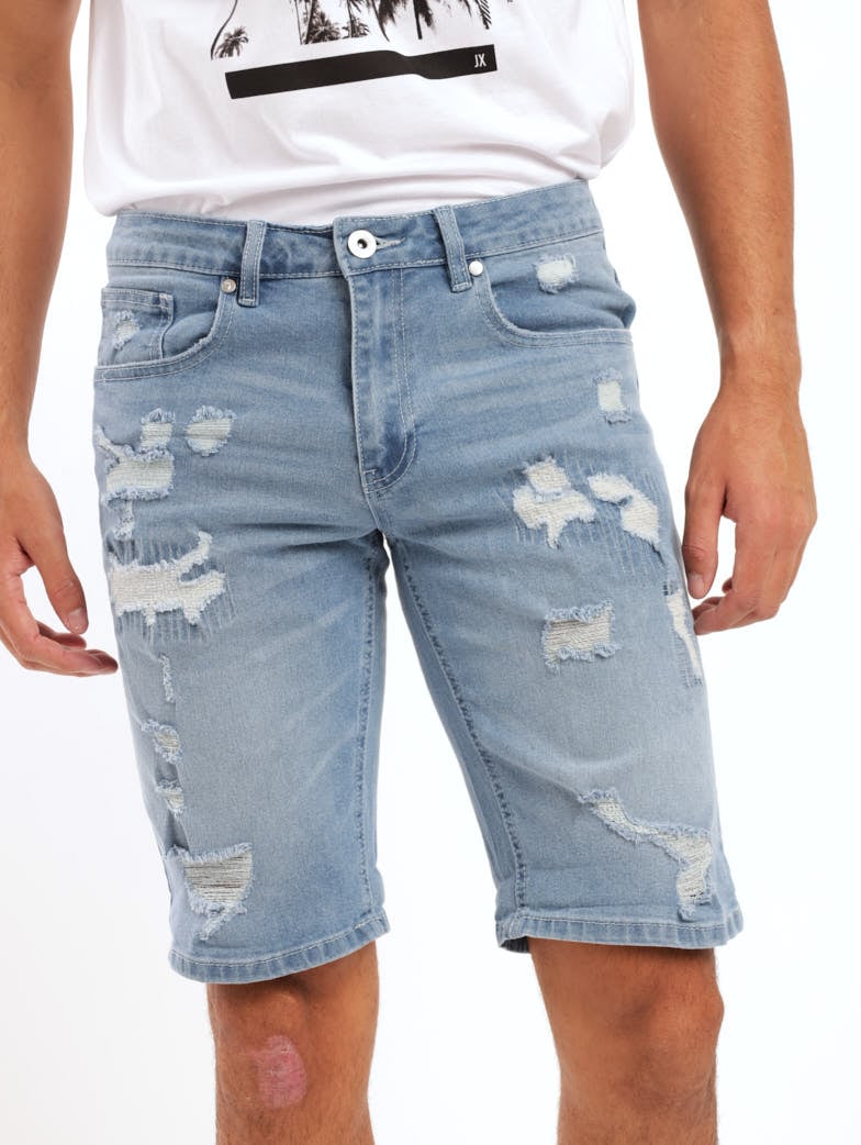 Men's Light Wash Denim Jean