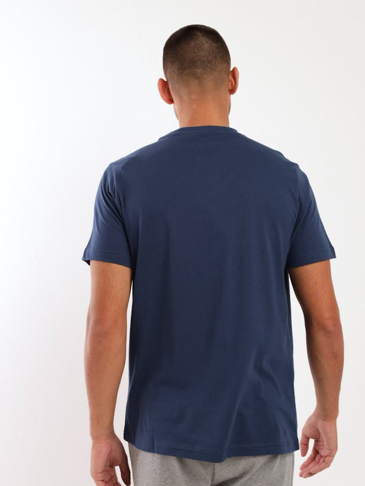 Men's Logo Top - Camel Blue