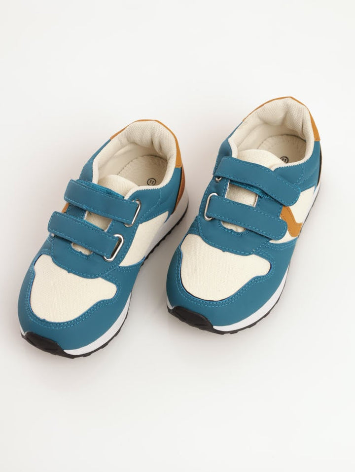 Boys Retro Sneaker - Grey