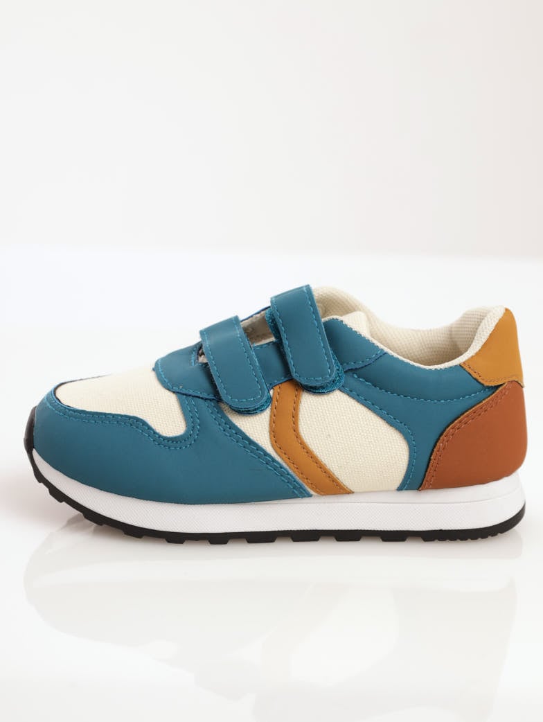 Boys Retro Sneaker - Grey