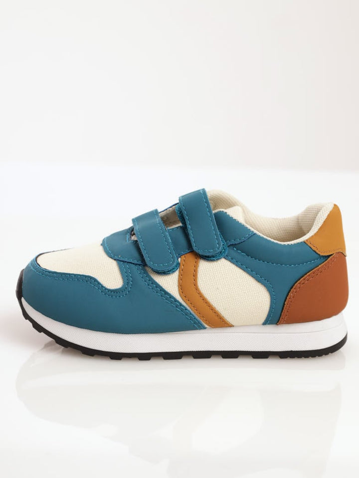 Boys Retro Sneaker - Grey