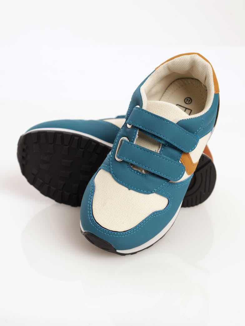 Boys Retro Sneaker - Grey