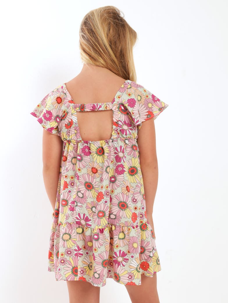 Girls Daisy Floral Dress