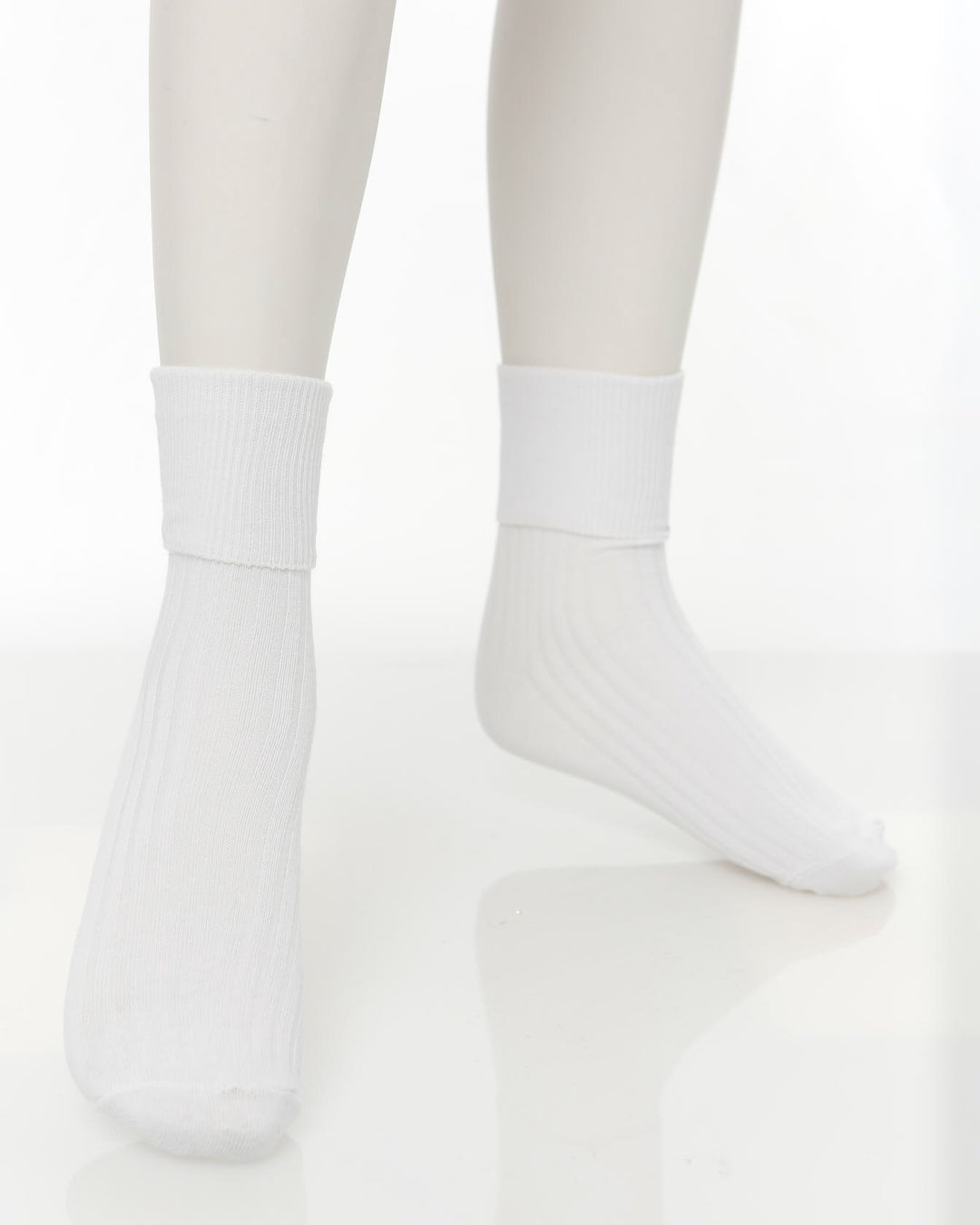 5 Pack Anklet Sock - White