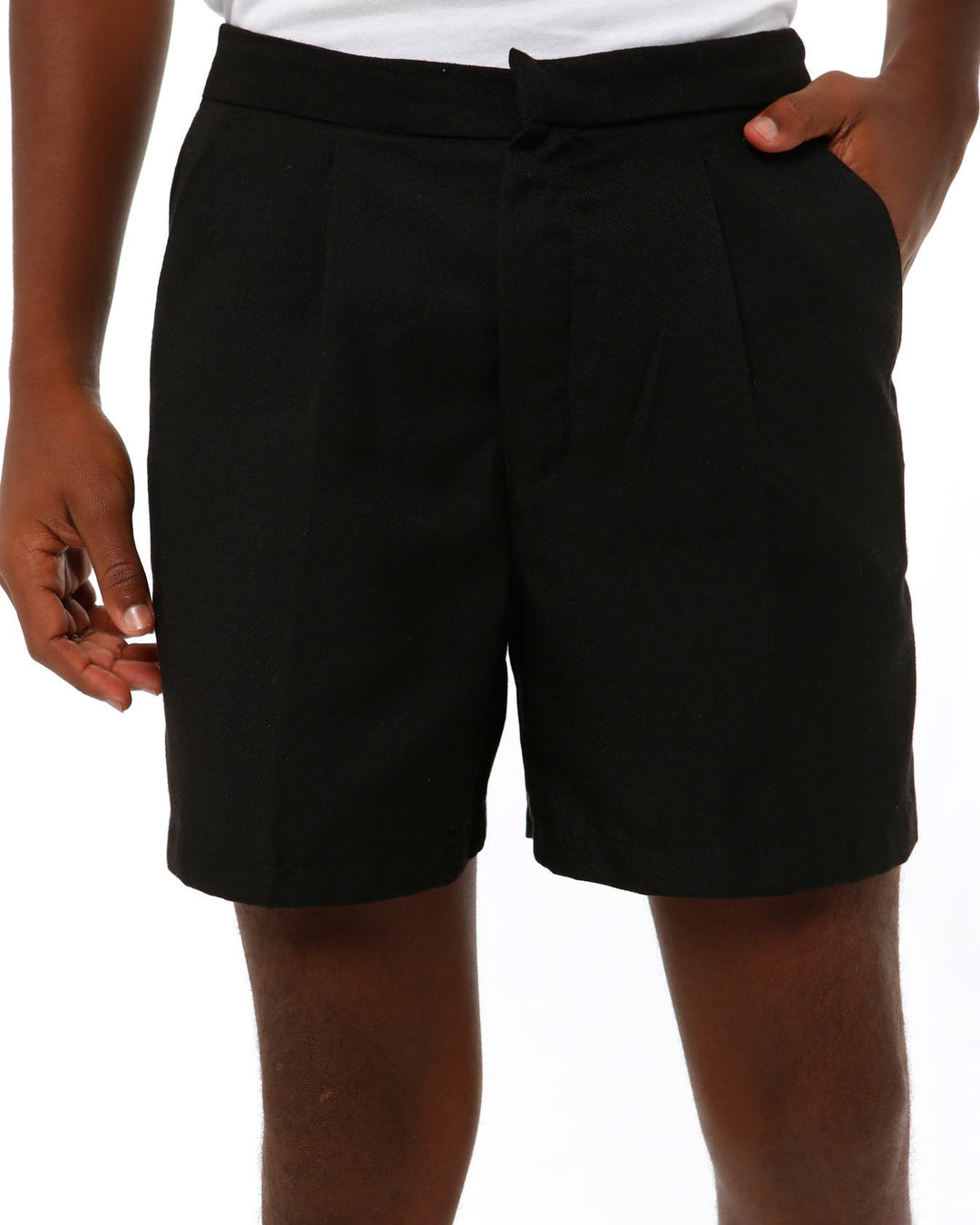 Boys School Short - Black