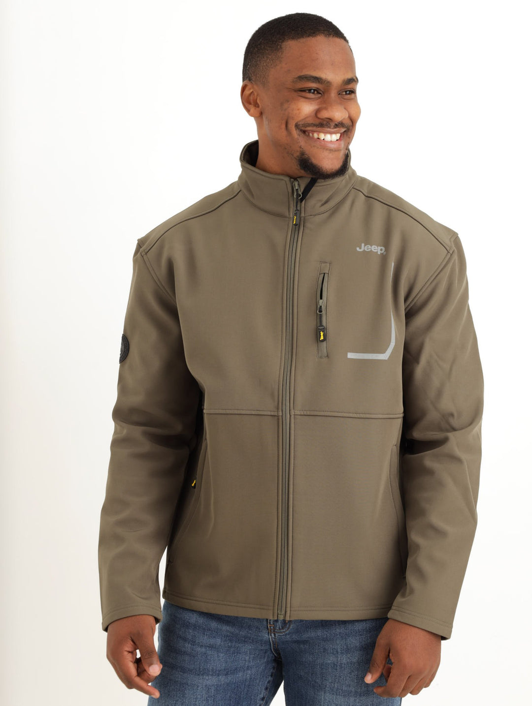 Men's Soft Shell Jacket - Fatigue