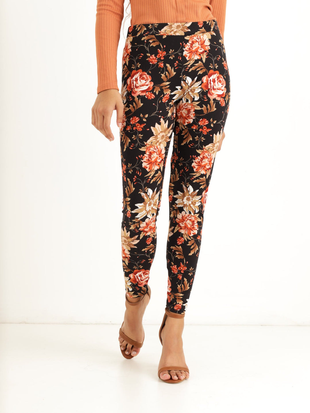 Ladies Floral Legging