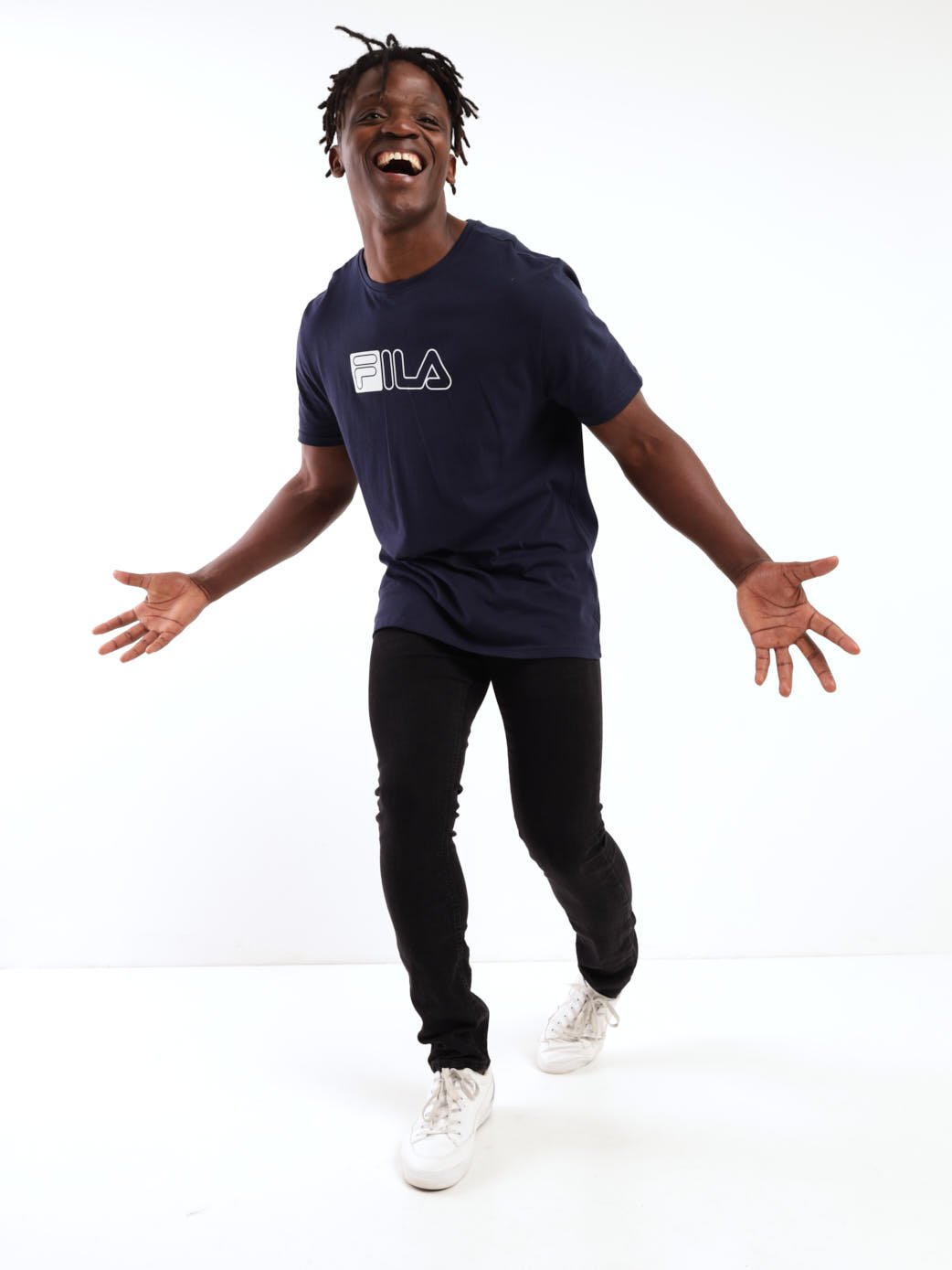 Mens Mono Grant T-Shirt - Peacoat