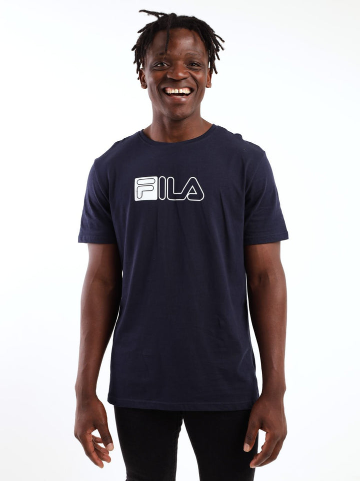 Mens Mono Grant T-Shirt - Peacoat