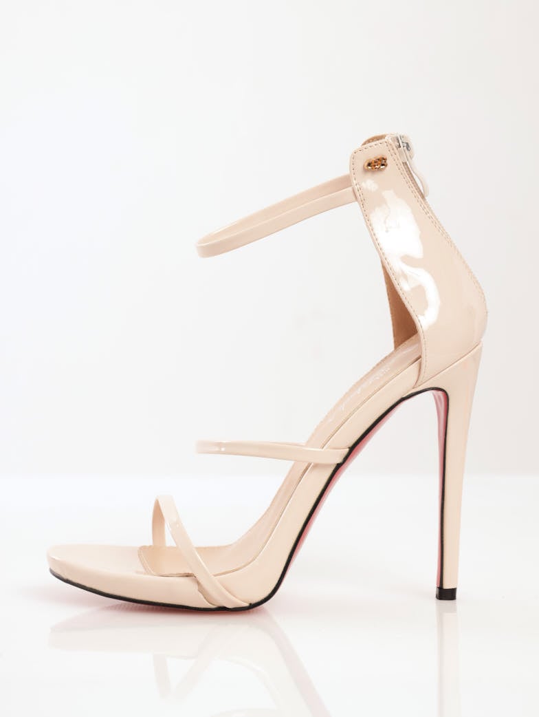 Ladies Bou 1 Heel - Nude