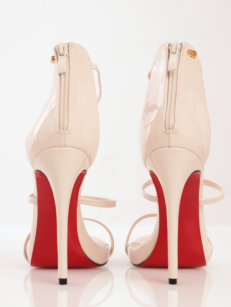 Ladies Bou 1 Heel - Nude