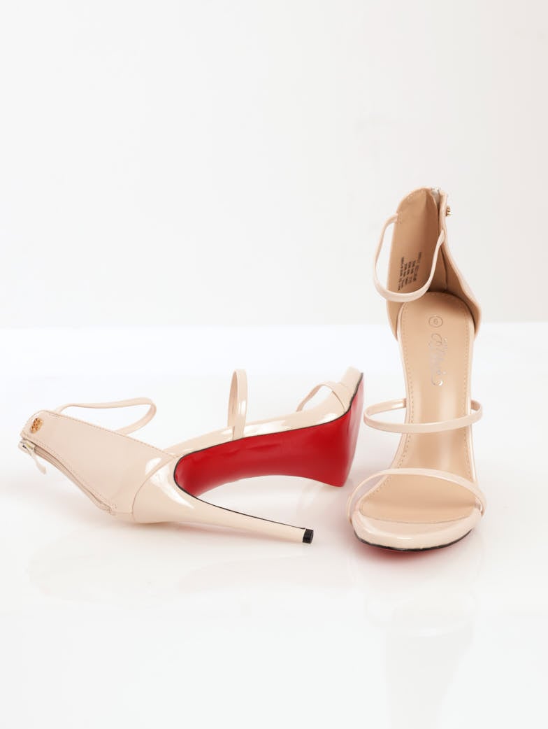 Ladies Bou 1 Heel - Nude