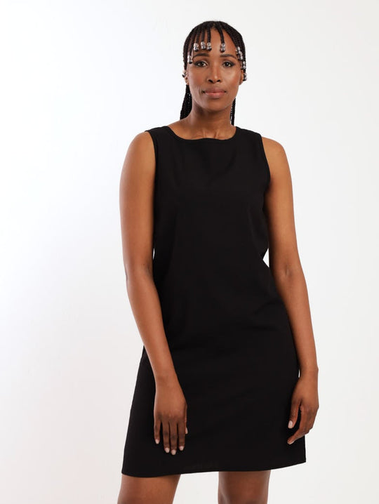 Ladies Ladies Dress - Black – Edgars