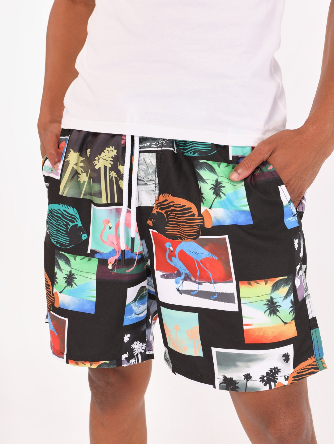Men's Key West Swim Short - Black