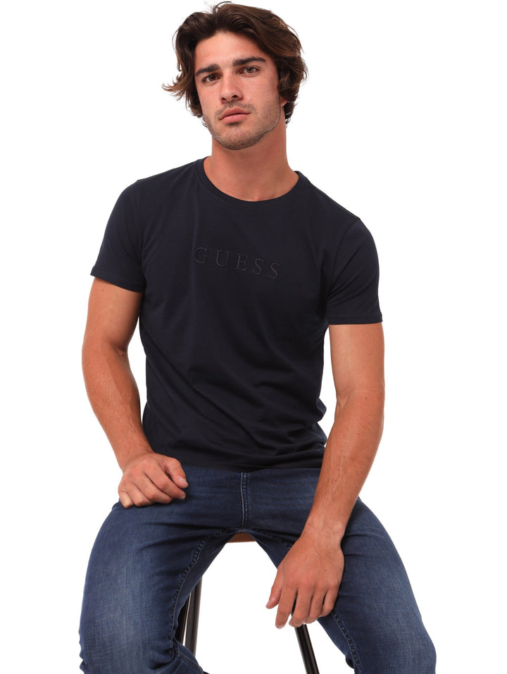 Men's Pima Cotton T-Shirt - Navy