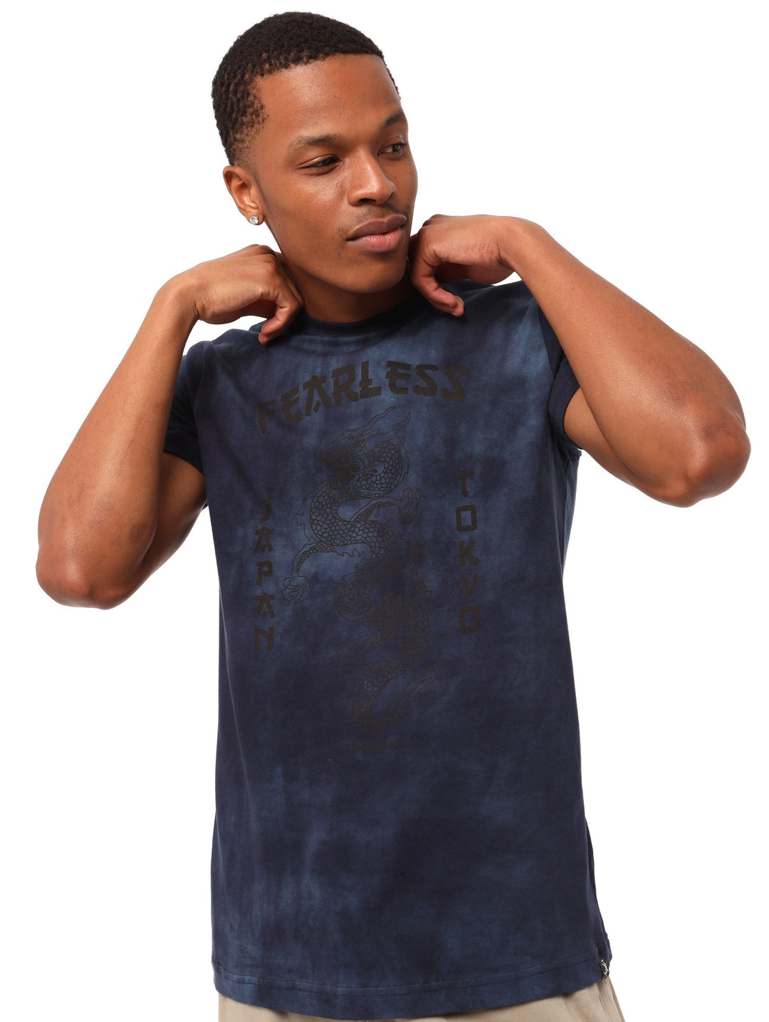 Men's No Fear Spectra Tee - Navy