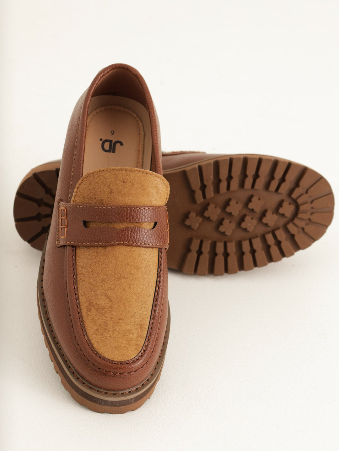 Men's J Penny Moc Pony Chocolate - Main Image