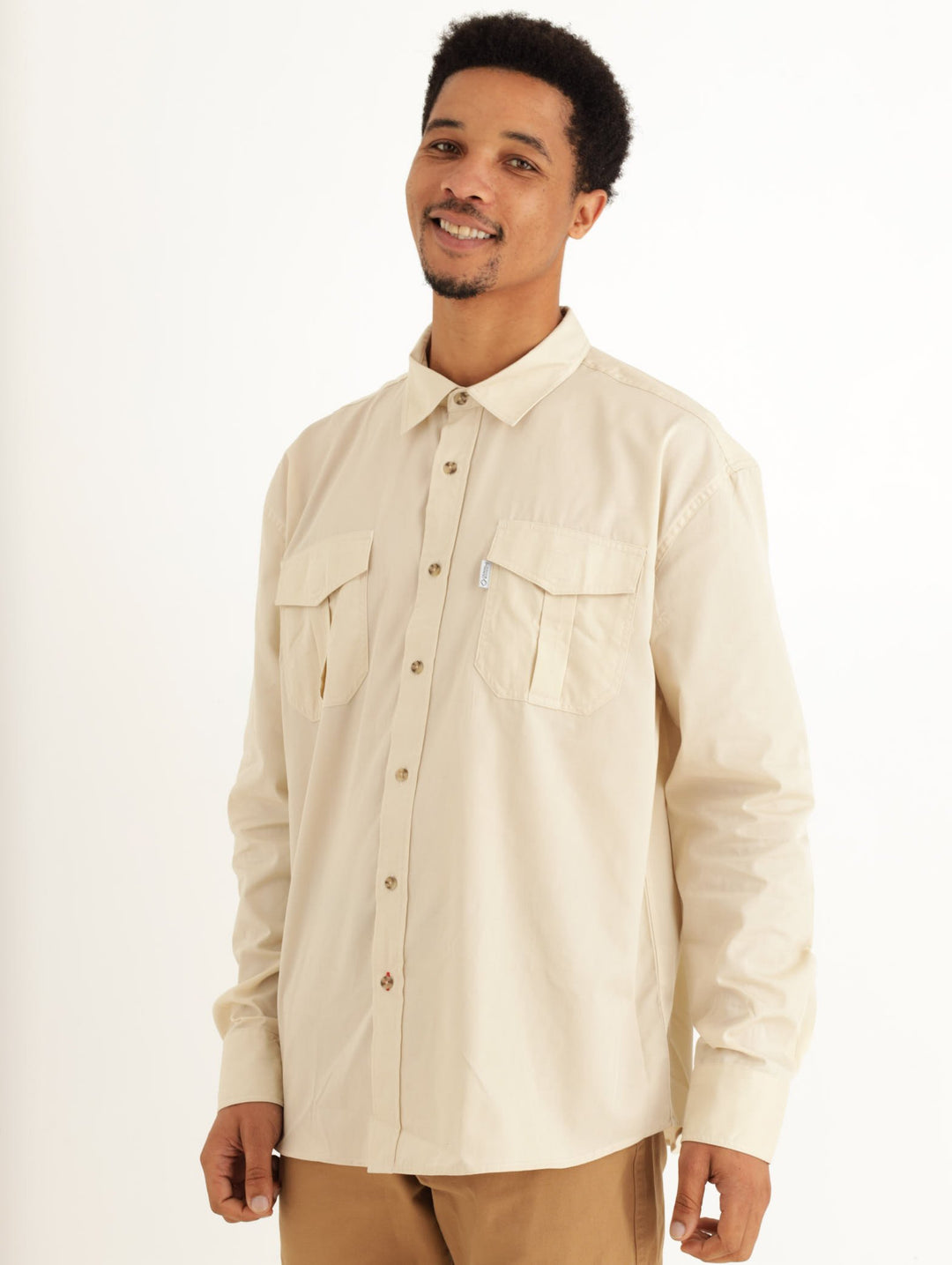 Men's Formal Shirt - Khaki