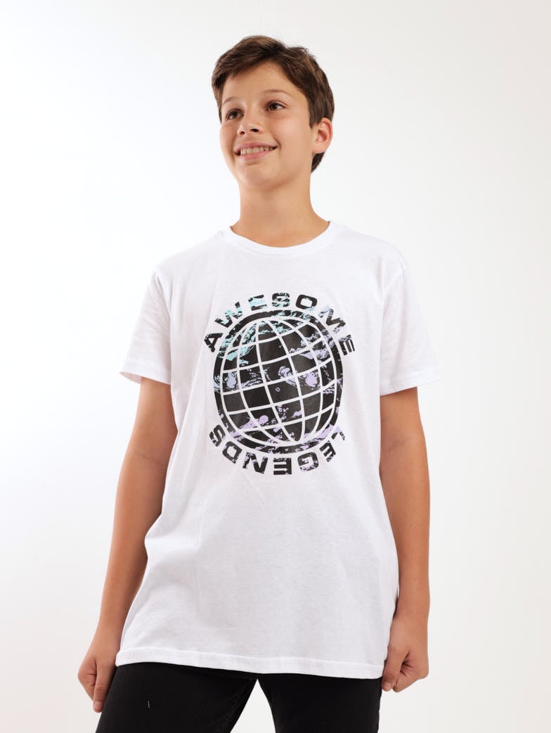 Boys Beyond Tee - White