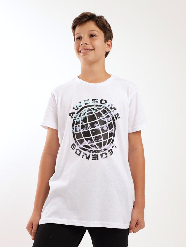 Boys Beyond Tee - White