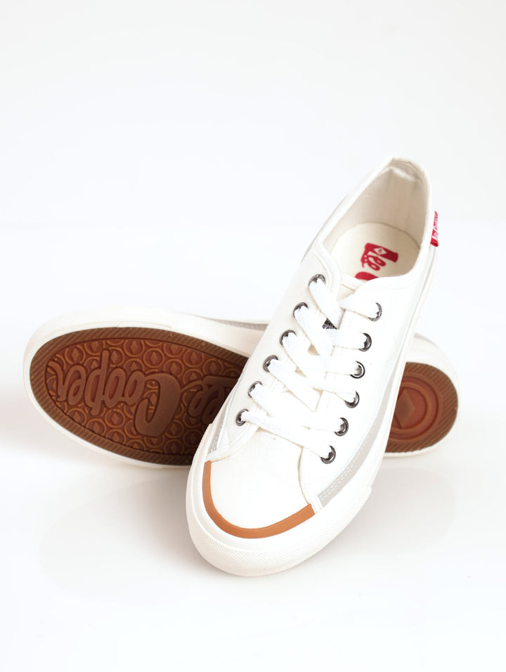 Men's Basic Canvas Sneaker - White