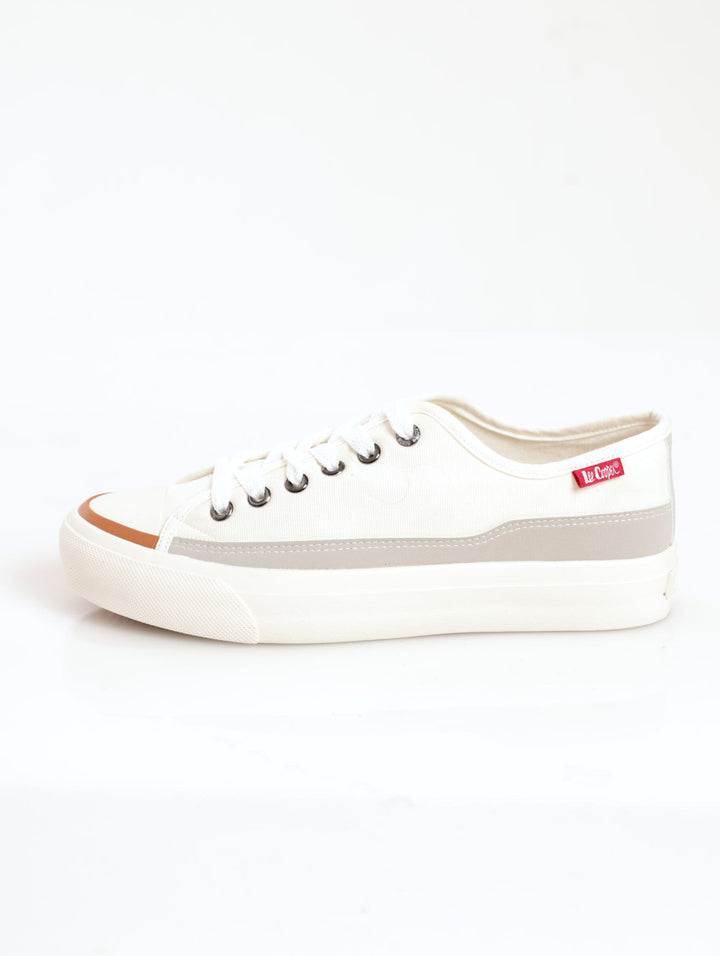 Men's Basic Canvas Sneaker - White