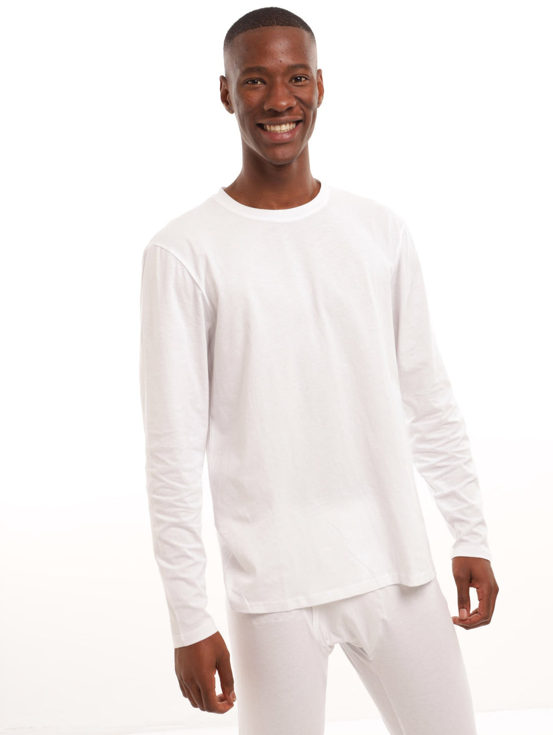 Men's 1 Pack Long Sleeve Tshirt - White