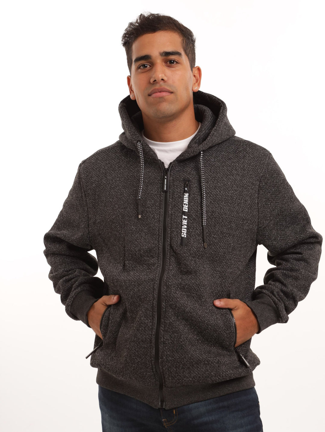 Men's Berutti Tracktop - Grey Melange