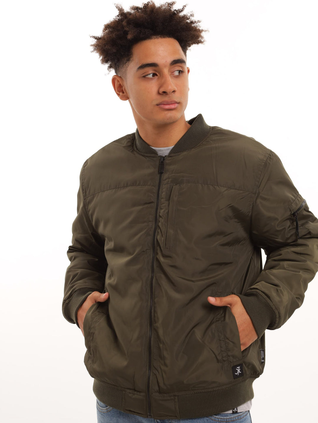 Men's Bomber Jacket - Light Fatigue