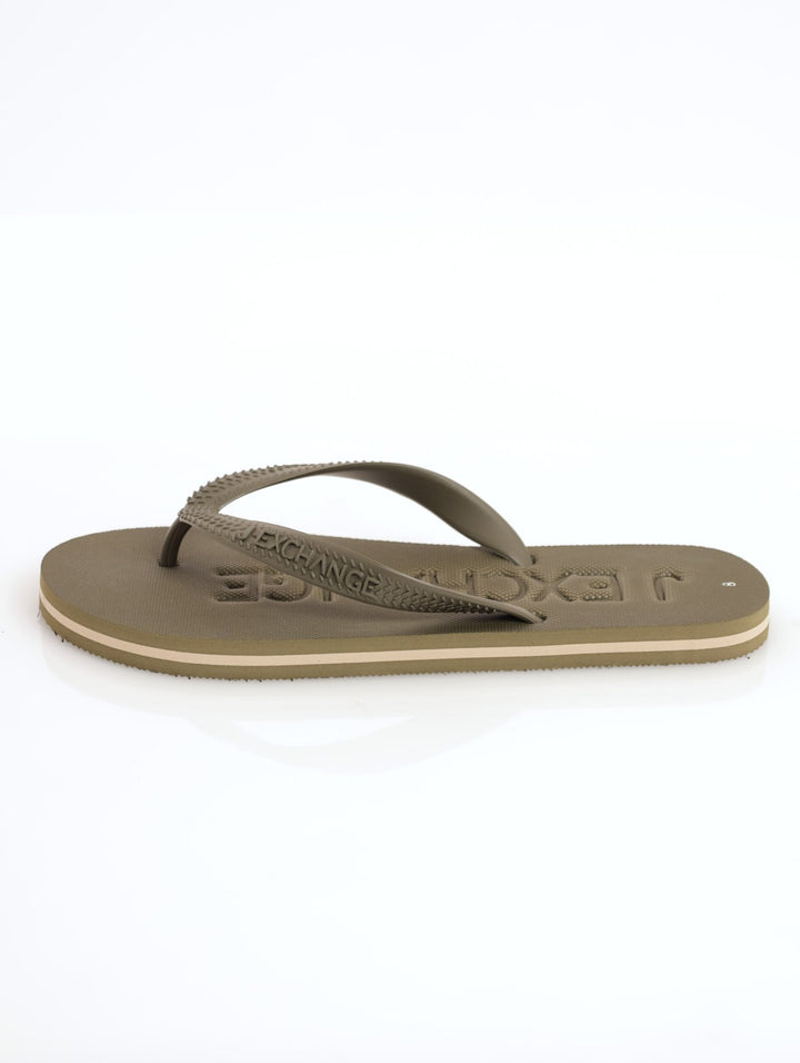 Men's Basic Embossed EVA Slop Sandal - Olive