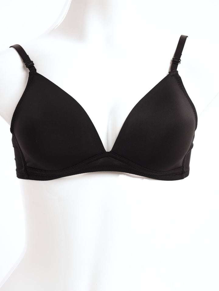 Ladies 2 Pack Non Wire Bra