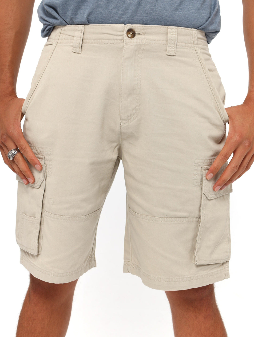 Men's Cargo Short - Stone