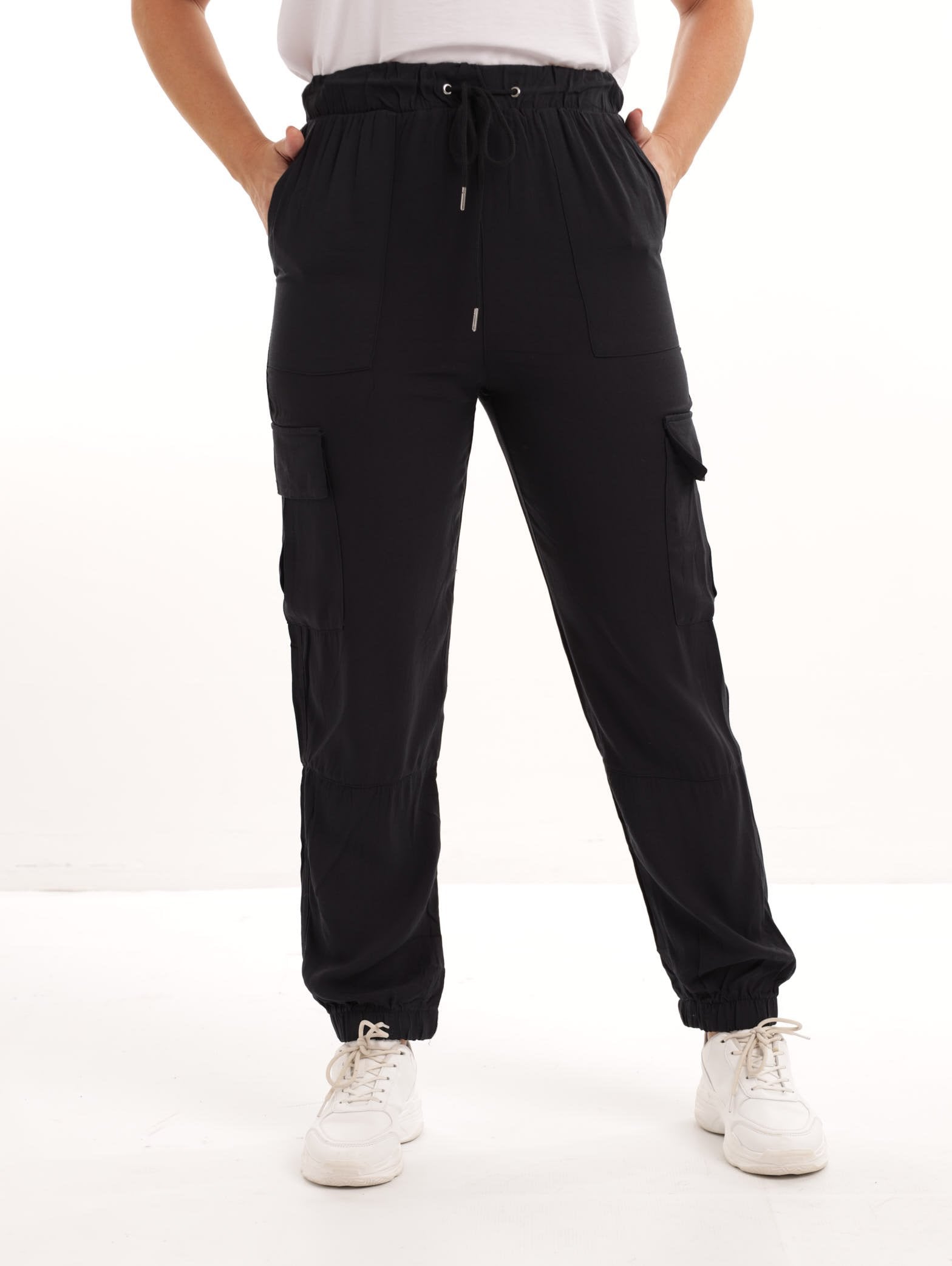Ladies Soft Cargo Pant - Black – Edgars