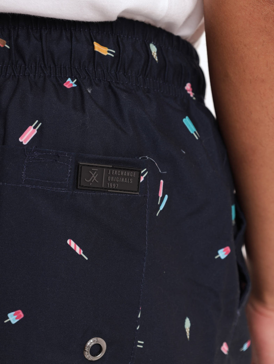 Men's Ice Cream Swim Short - Navy