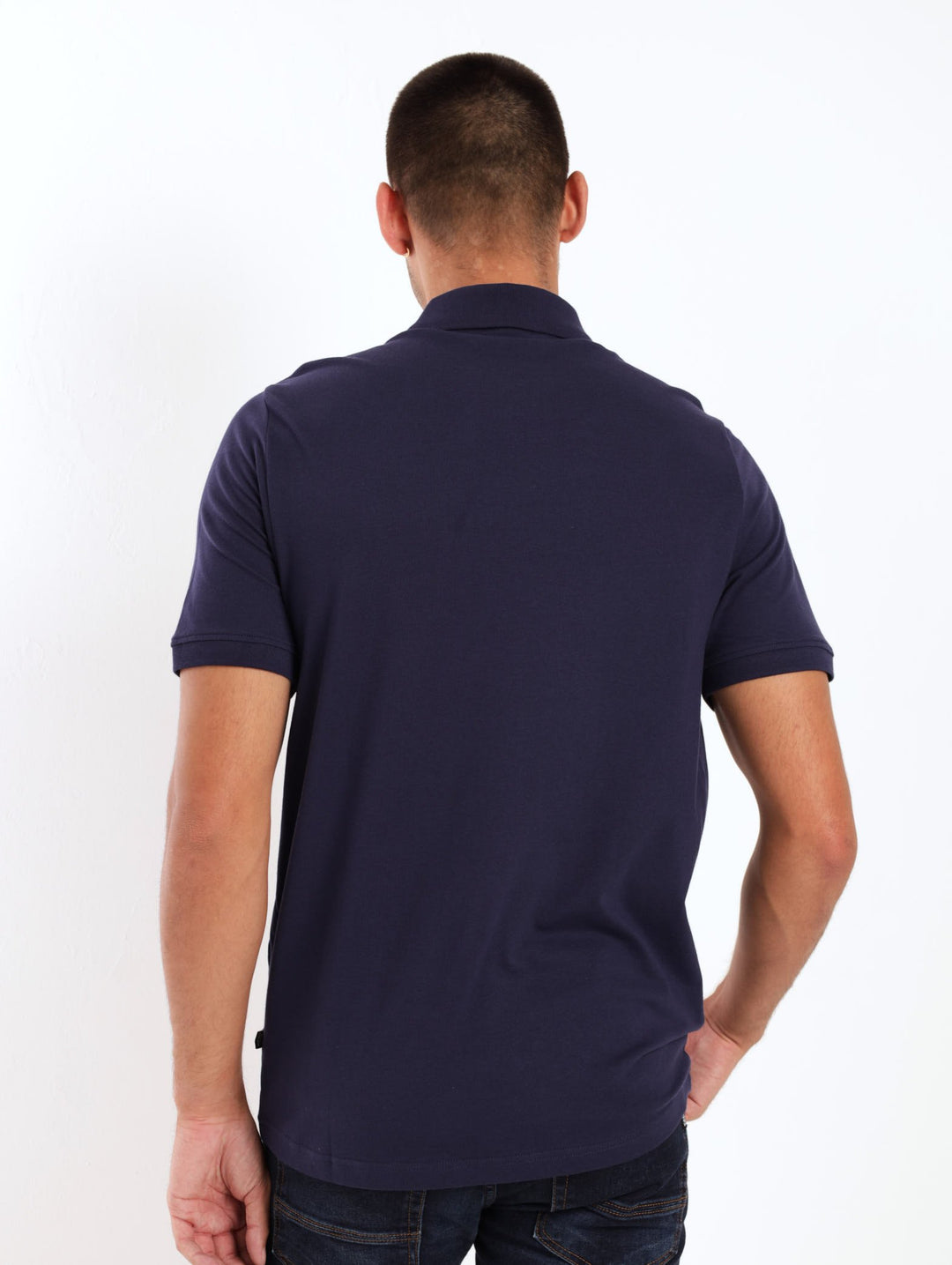 Men's ESS Pique Polo Top - Peacoat