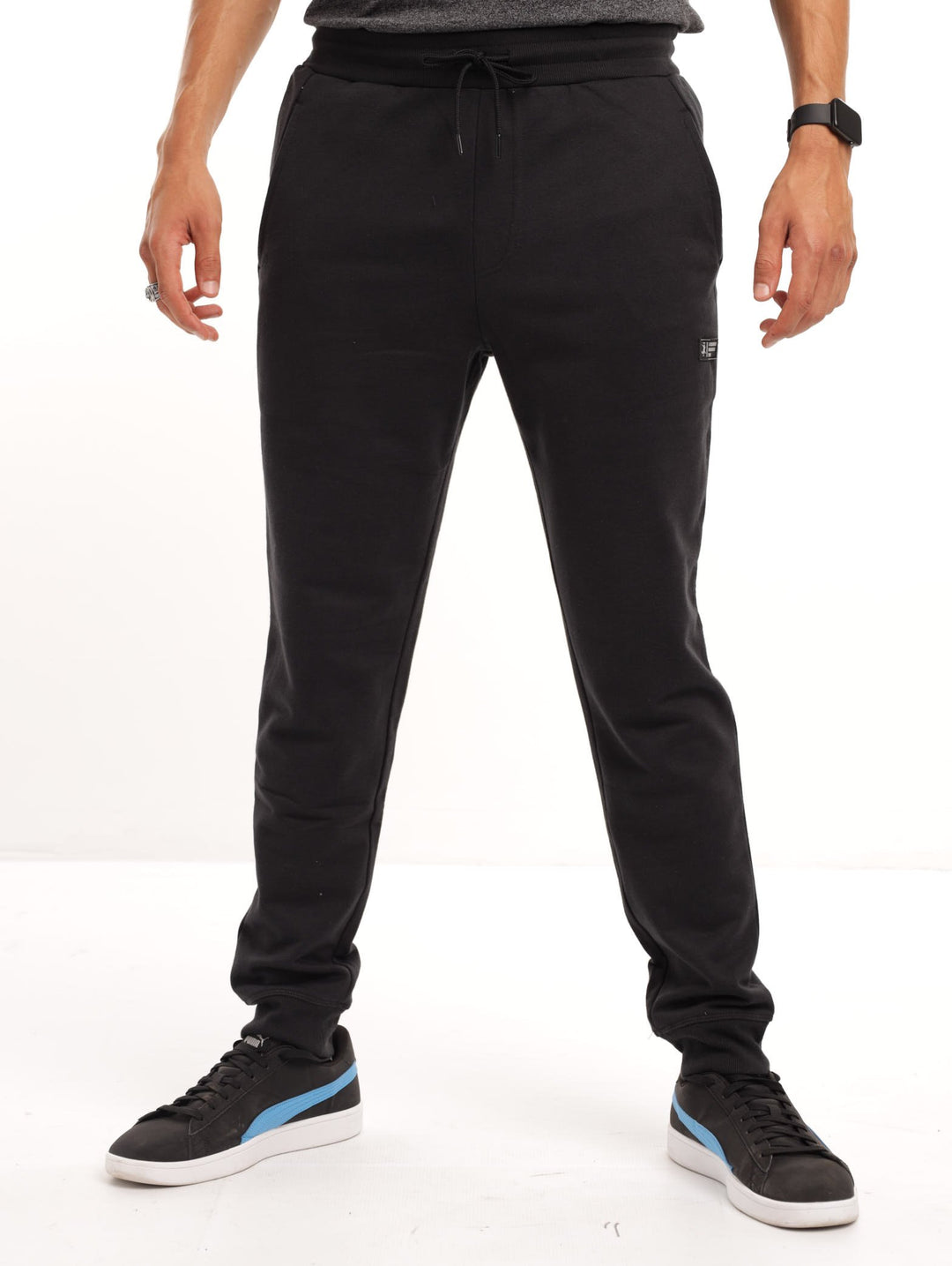 Men's Basic Fleece Jogger - Black
