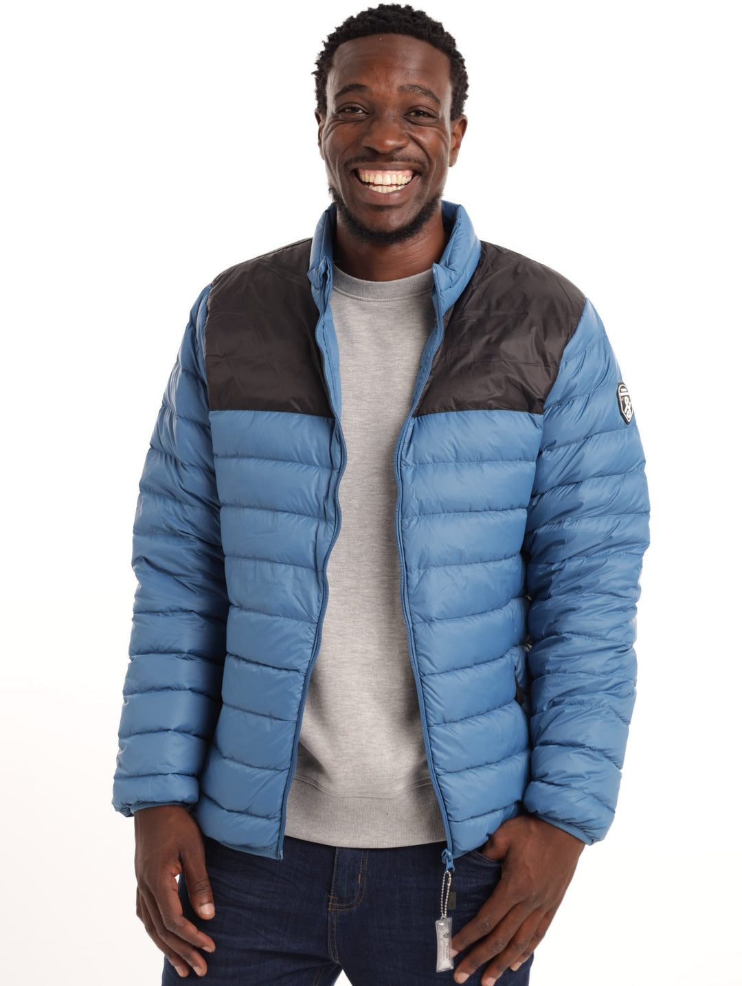 Men's Colourblock Down Puff Jacket