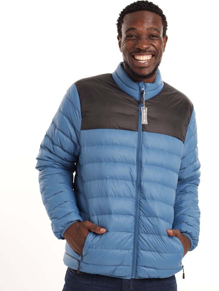 Men's Colourblock Down Puff Jacket