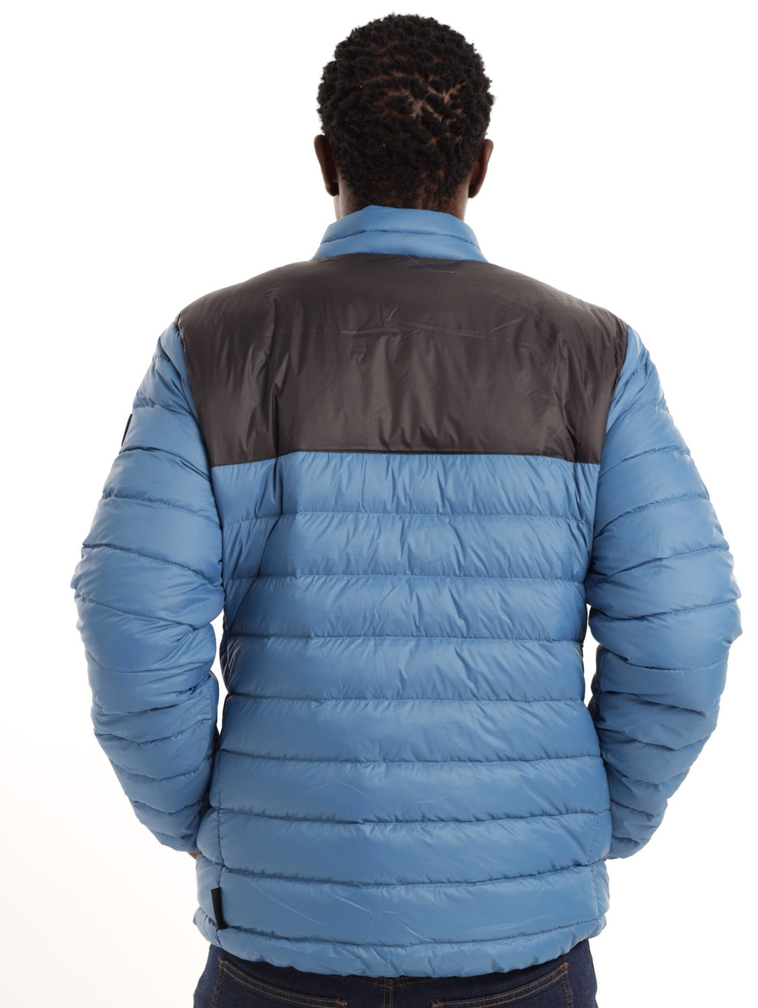 Men's Colourblock Down Puff Jacket