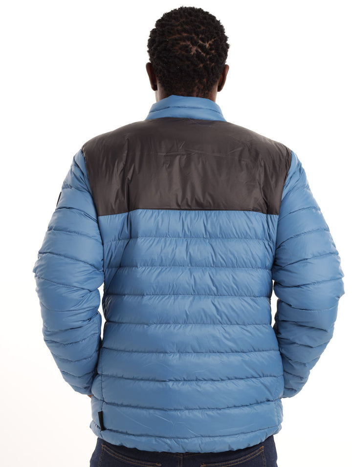 Men's Colourblock Down Puff Jacket