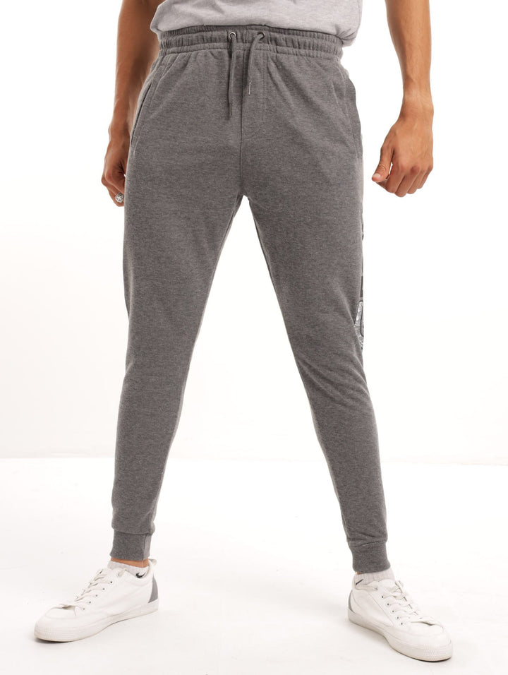 Men's Track Pants - Grey Melange