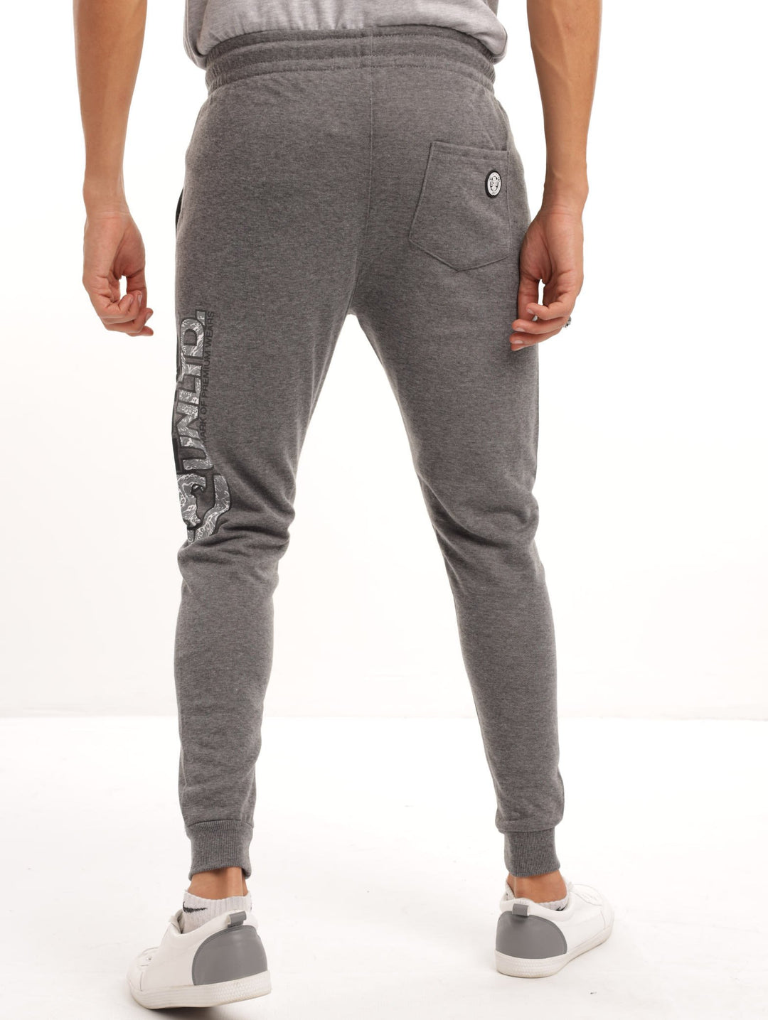 Men's Track Pants - Grey Melange