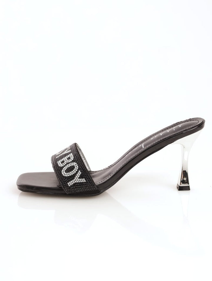 Ladies Just Dropped Heel - Black
