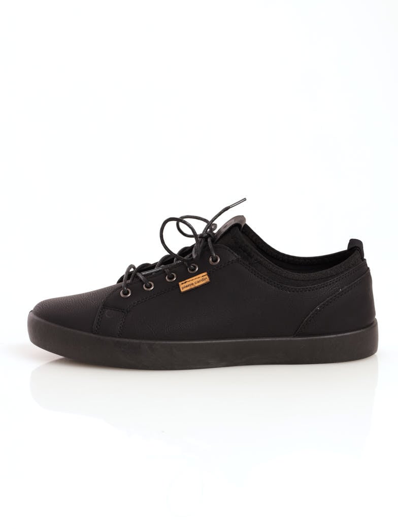 Men's Roger PU Sneaker - Black
