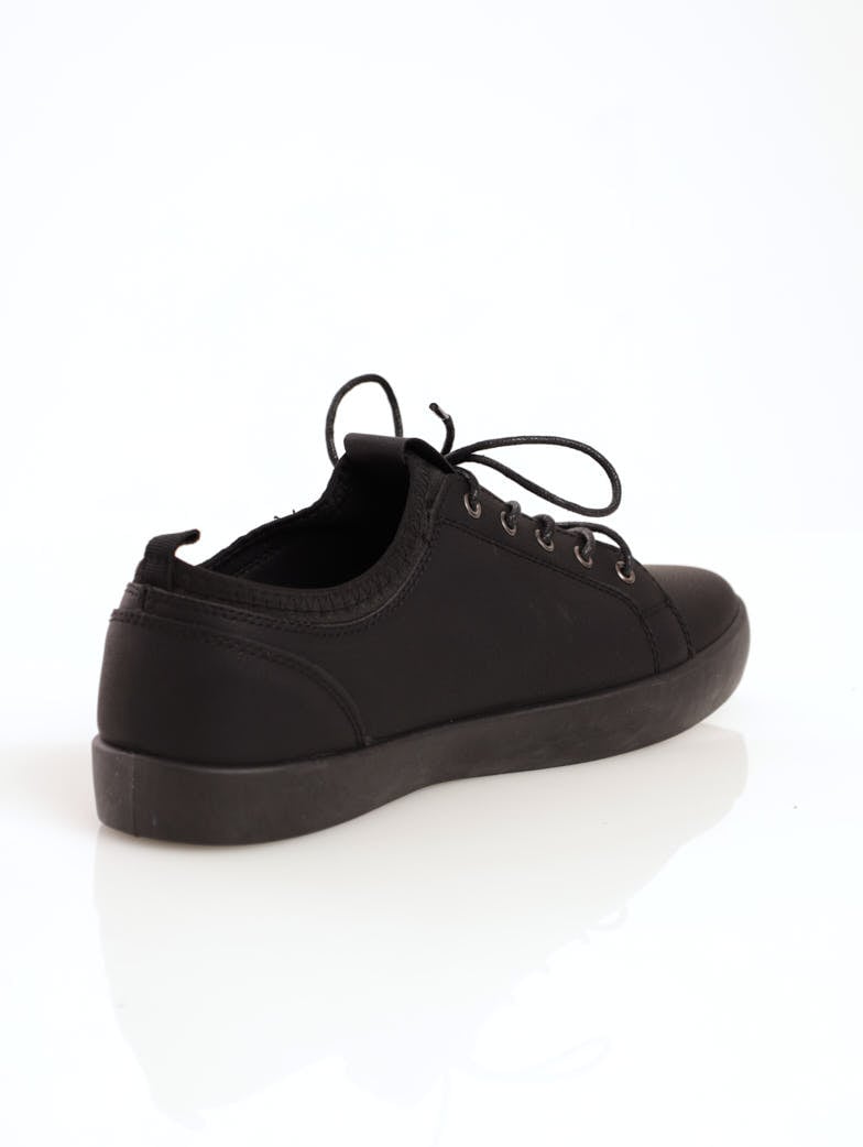 Men's Roger PU Sneaker - Black