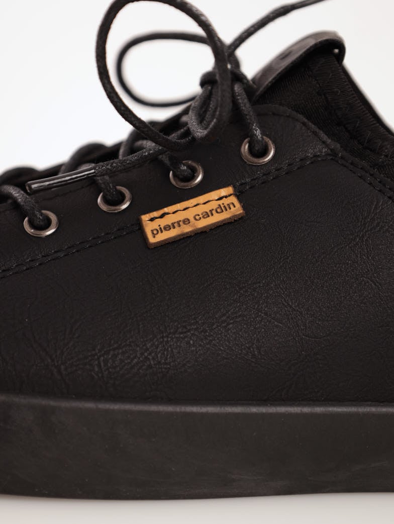 Men's Roger PU Sneaker - Black